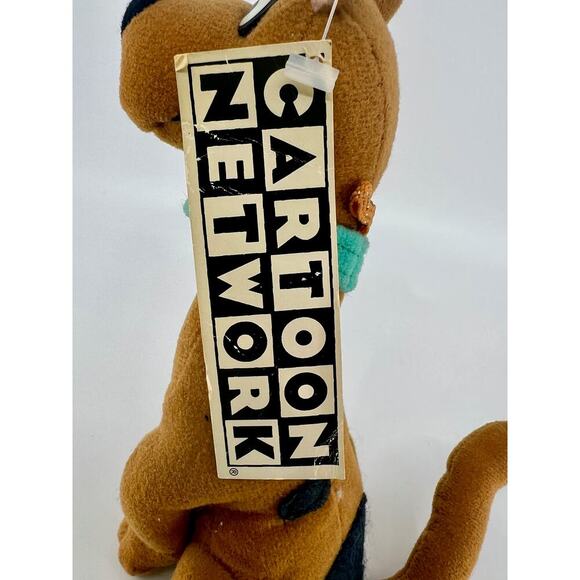 Scooby-Doo Plush 8" Stuffed Dog TV Show Cartoon Network Vintage Retro 1998 NWT - Picture 3 of 4